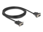 DeLOCK Seriell Kabel RS-232 D-Sub9 Buchse zu D-Sub9 Buchse Stromanschluss an Pin 9 3 m