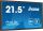 iiyama TF2238MSC-B1 Computerbildschirm 54,6 cm (21.5") 1920 x 1080 Pixel Full HD LED Touchscreen Schwarz