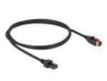 DeLOCK PoweredUSB Kabel Stecker 24 V zu 2 x 4 Pin Stecker 1 m für POS Drucker und Terminals