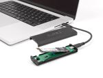 DELOCK Externes USB Type-C 20 Gbps Combo Gehäuse