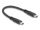 DELOCK Externes USB Type-C 20 Gbps Combo Gehäuse