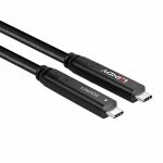 Lindy 43393 USB Kabel USB 3.2 Gen 1 (3.1 Gen 1) 8 m USB C 5 Gbit/s 60 W Schwarz