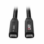 Lindy 43393 USB Kabel USB 3.2 Gen 1 (3.1 Gen 1) 8 m USB C 5 Gbit/s 60 W Schwarz