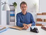 TESA 59327-00000-02 Kartonverschlussband-Spender Desktop Manuell