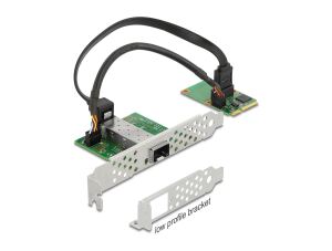 DELOCK Mini PCIe I/O PCIe full size 1 x SFP Gigabit LAN