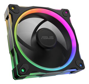 ASUS Prime MR120 Fan ARGB Reverse Black Computergehäuse Ventilator 12 cm Schwarz