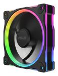 ASUS Prime MR120 Fan ARGB Reverse Black Computergehäuse Ventilator 12 cm Schwarz