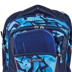 Herlitz Ultimate CamoBlue Rucksack Schulrucksack Blau, Navy Polyester