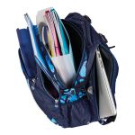 Herlitz Ultimate CamoBlue Rucksack Schulrucksack Blau, Navy Polyester