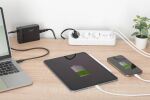 Digitus 3-fach Office-Steckdosenleiste mit 2x USB-A und 1x USB-C Anschlüssen, Weiß