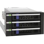 Icy Dock MB153SP-B Hard Drive Backplane Schwarz
