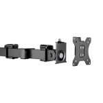 LogiLink BP0106 Flachbildschirm-Tischhalterung 81,3 cm (32") Tisch/Bank Schwarz
