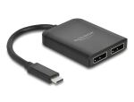 DELOCK USB Type-C Splitter > 2x DisplayPort MSTVXP