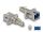 DeLOCK LWL Hybrid Kupplung LC Simplex Stecker zu SC Simplex Buchse beige
