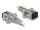 DeLOCK LWL Hybrid Kupplung LC Simplex Stecker zu SC Simplex Buchse beige