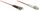 Intellinet Glasfaser LWL-Anschlusskabel, Duplex, Multimode, LC/ST, 50/125 µm, OM2, 2 m, orange