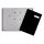 Pagna 24191-44 Sammelmappe Karton, Stoff Schwarz A4