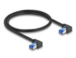 DeLOCK RJ45 Netzwerkkabel Cat.6A S/FTP rechts gewinkelt 2...