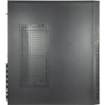 Inter-Tech IT-2815 Linear Midi Tower Schwarz