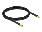 DELOCK Antennenkabel RP-SMA Stecker >RP-SMA Bu LMR/CFD300 1M
