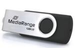 MediaRange MR1954 USB-Stick 128 GB USB Typ-C 3.2 Gen 1 (3.1 Gen 1) Schwarz, Silber