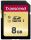 Transcend 8GB, UHS-I, SD SDHC MLC Klasse 10