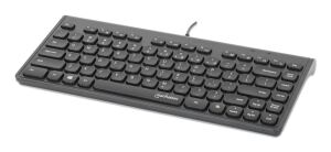 Manhattan 180702 Tastatur Büro USB QWERTY Schwarz