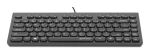 Manhattan 180702 Tastatur Büro USB QWERTY Schwarz