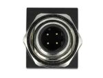 DELOCK NetzwerkadapterM12 4 Pin D-kodiert Stecker zu RJ45 BU