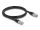 DELOCK RJ45 NWK Cat.6A S/FTP PE Outdoor 1 m schwarz