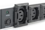 Digitus Steckdosenleiste mit Aluminiumprofil, 10-fach, 2 m Zuleitung IEC C14 Stecker