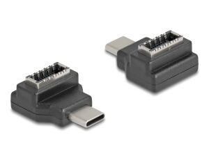 DELOCK Adapter USB 10 Gbps USB Type-C St >Typ-E Key A Bu sw.