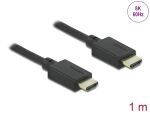 DELOCK Highspeed HDMI Kabel 48 Gbps 8k 60Hz 1m