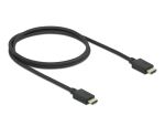 DELOCK Highspeed HDMI Kabel 48 Gbps 8k 60Hz 1m