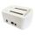 LC-Power LC-DOCK-U3-VI Speicherlaufwerk-Docking-Station USB 3.2 Gen 1 (3.1 Gen 1) Type micro-B Weiß