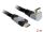 DELOCK HDMI Kabel Ethernet A -> A St/St 2.00m 90° oben 4K