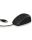 KeySonic KSM-5030M-B, Wasserdichte Maus, Silikone, Wasserdicht IP68, Scrollen mit Touchsensor, USB 1,8 m, schwarz