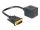 DeLOCK Adapter DVI 25 male > 2x HDMI female 0,2 m DVI-D 2 x HDMI Schwarz
