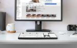 Geemarc Telecom 3521350020823 Tastatur Universal USB QWERTY Schwarz, Weiß