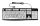 Geemarc Telecom 3521350020823 Tastatur Universal USB QWERTY Schwarz, Weiß