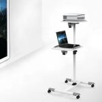 Techly ICA-TB-TPM-6 Multimediawagen & -ständer Weiß Multimedia-Trolley