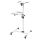 Techly ICA-TB-TPM-6 Multimediawagen & -ständer Weiß Multimedia-Trolley