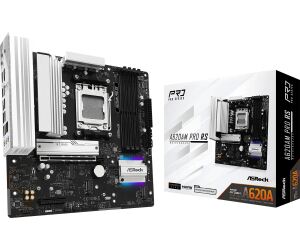 Asrock A620AM Pro RS AMD A620A Sockel AM5 micro ATX