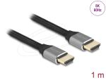 DELOCK Ultra High Speed HDMI Kabel 48 Gbps 8K 60 Hz grau 1m