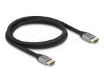 DELOCK Ultra High Speed HDMI Kabel 48 Gbps 8K 60 Hz grau 1m