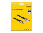 DELOCK Ultra High Speed HDMI Kabel 48 Gbps 8K 60 Hz grau 1m