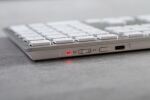CHERRY KW 9100 SLIM FOR MAC Tastatur Universal USB + Bluetooth QWERTZ Deutsch Silber