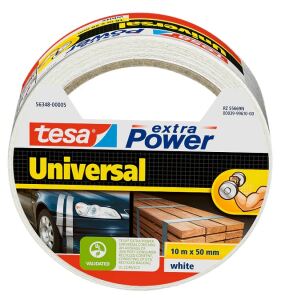 TESA 56348-00005-15 Klebeband Für die Nutzung im Innenbereich geeignet Für die Nutzung im Außenbereich geeignet 10 m Weiß