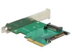 DELOCK PCI Express x4 Karte >1 x intern U.2 NVMe SFF-8639 ST
