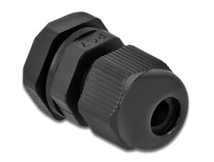 DELOCK Kabelverschraubung PG7 10 Stück schwarz